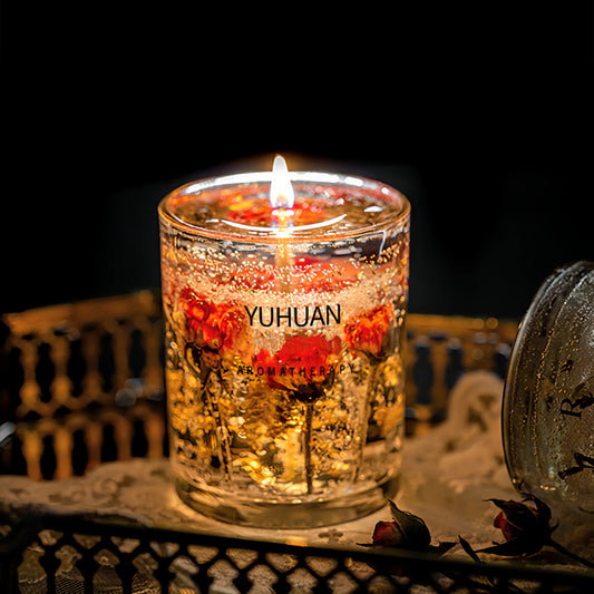 Bloom Glacé – Real Flower Gel Scented Candle