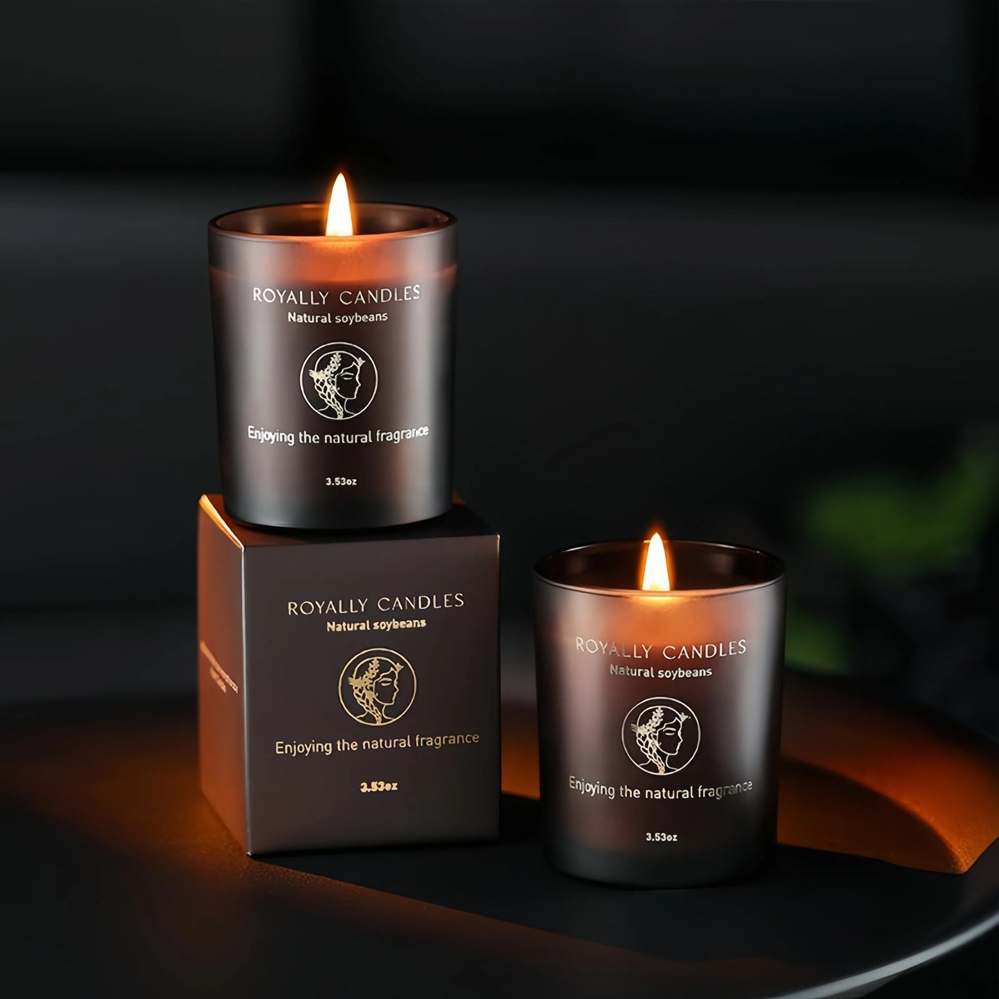 Chestnut Coffee Glow – Warm & Comforting Scented Candle