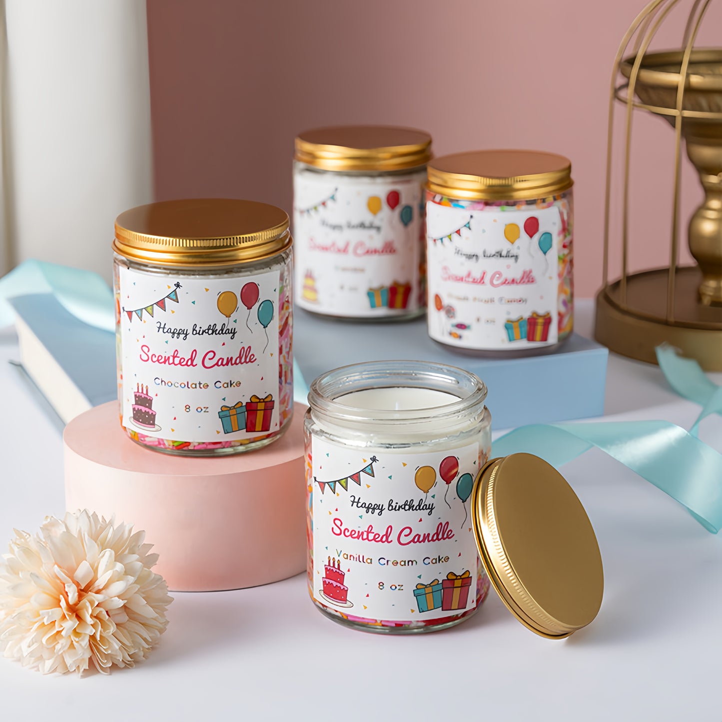 Velour Crème – Vanilla Buttercream Cake Scented Candle