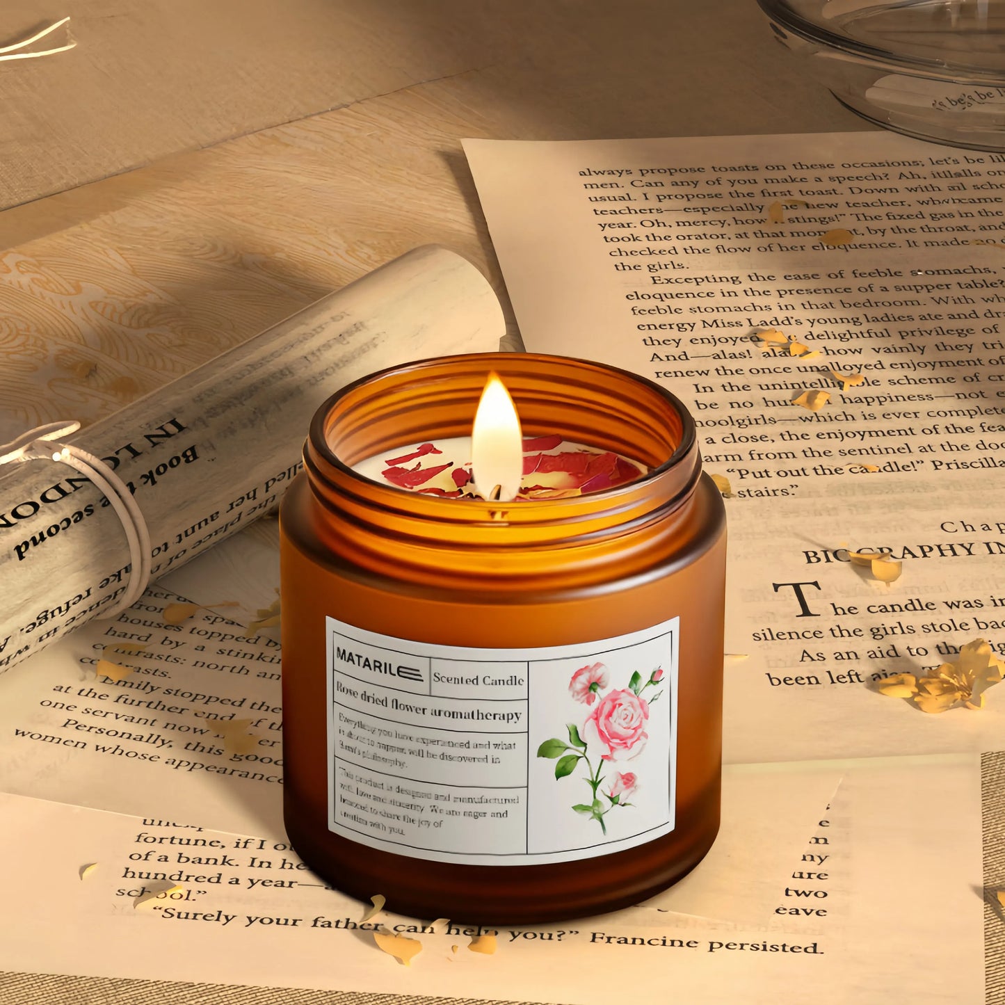 Rose Reverie – Bulgarian Rose Scented Candle