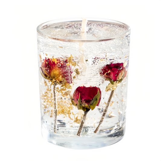 Bloom Glacé – Real Flower Gel Scented Candle
