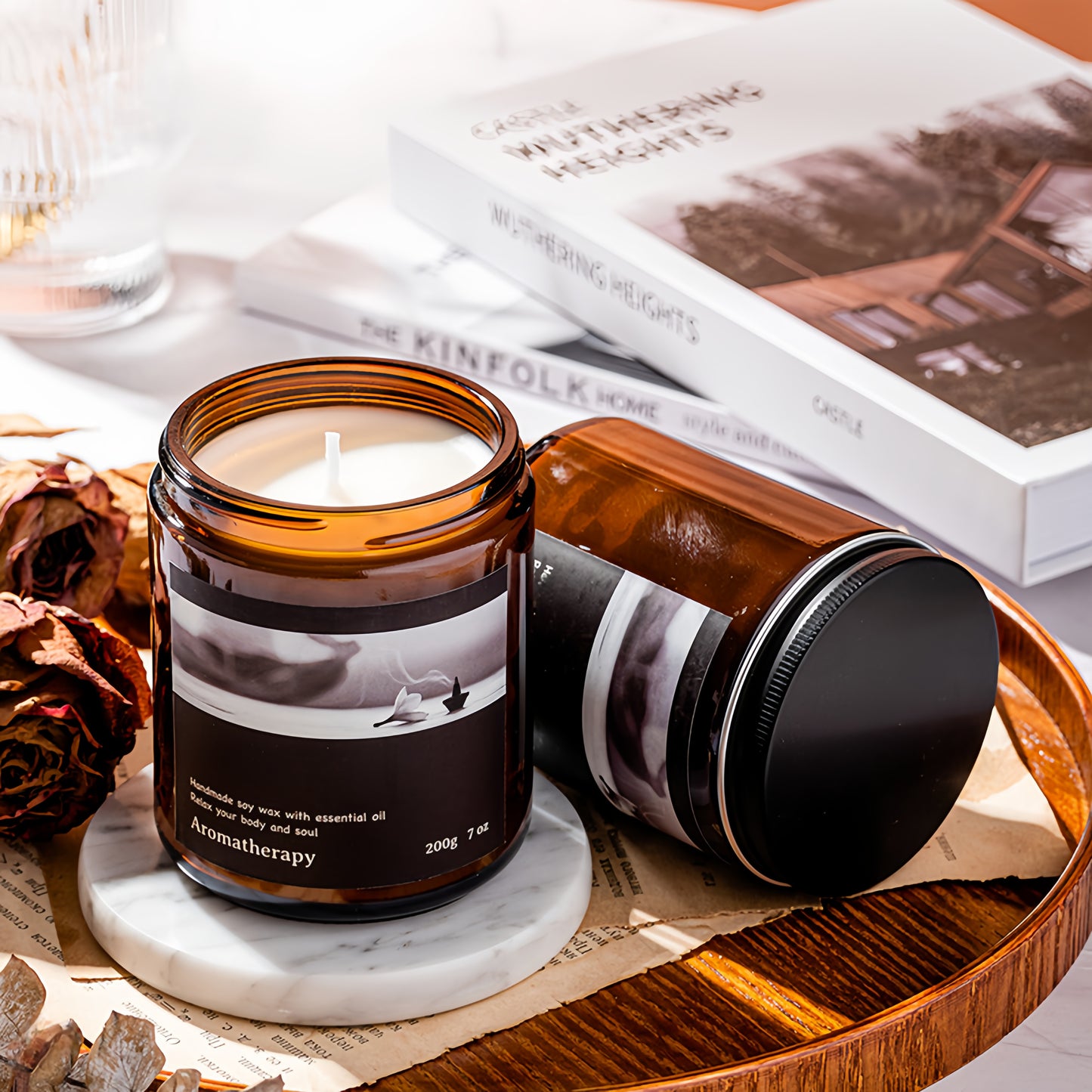 Lemon Serenade – A Bright & Grounding Candle