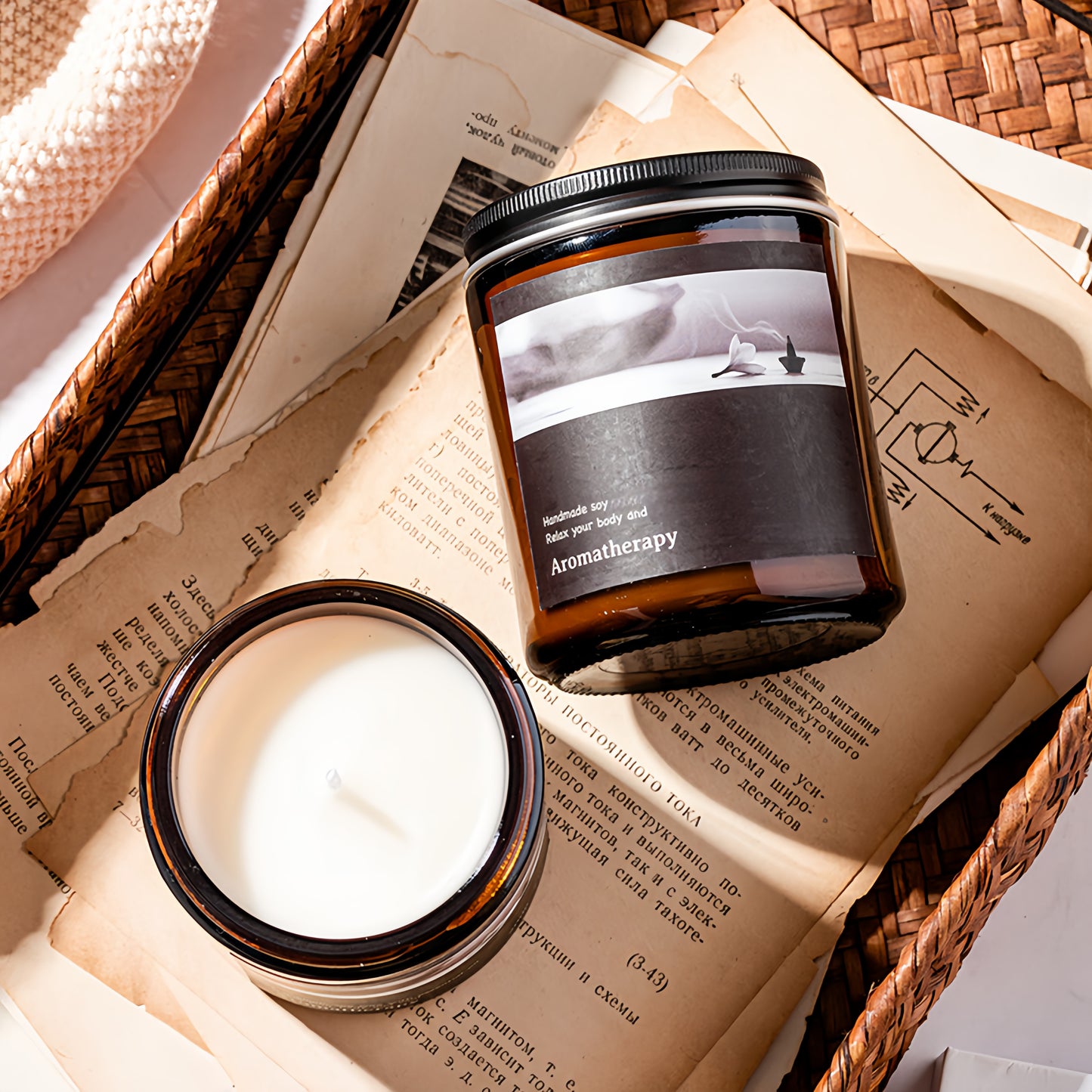 Lemon Serenade – A Bright & Grounding Candle