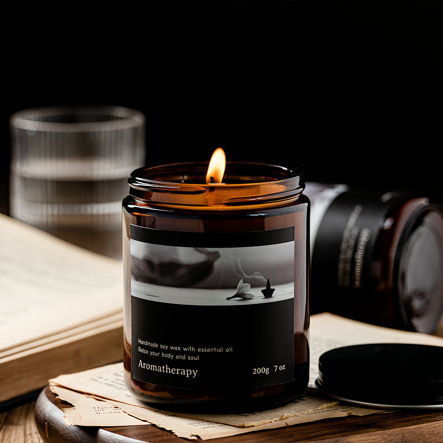 Lemon Serenade – A Bright & Grounding Candle